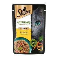 پوچ گربه شبا مرغ و فلفل دلمه ای با هویج 75 گرم