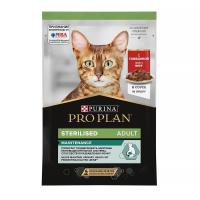 پوچ گربه بالغ عقیم شده پروپلن گوشت گاو در سس 85 گرم