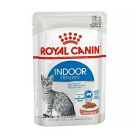 پوچ گربه عقیم ROYAL CANIN ایندور در سس 85 گرم