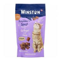 تشویقی اسنک گربه WINSTON مرغ با پنیر 50 گرم