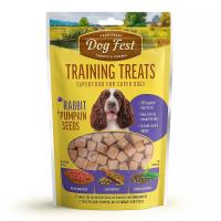 تشویقی آموزشی سگ Dog Fest خرگوش و تخمه کدو 90 گرم