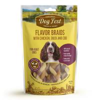 تشویقی بافت سگ Dog Fest مرغ, اردک و ماهی 90 گرم