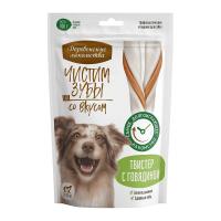 تشویقی دنتال سگ بالغ نژاد بزرگ مدادی دور پیچ Dog Fest گوشت گاو