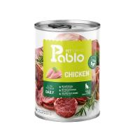 کنسرو نچرال گربه پابلو مرغ 400 گرم