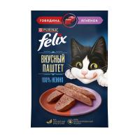 پوچ گربه FELIX – پته گوشت گاو و بره (۷۵ گرم)