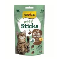 تشویقی گربه جیمکت Mini Sticks طعم بوقلمون و پنیر 50 گرم