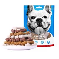 تشویقی سگ استخوان جویدنی Yaho | تقویت دندان و سرگرمی 270 گرمی