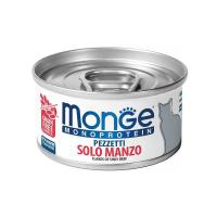 کنسرو غذای گربه مونژه مدل Monoprotein با طعم گوشت گاو 80 گرم