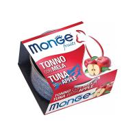 کنسرو غذای گربه مونژه ماهی تن و سیب 80 گرمی