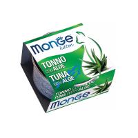 کنسرو بچه گربه مونژه Monge | طعم تون ماهی با آلوئهورا | 80 گرم