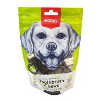 تشویقی دنتال برسی سگ ونپی مدل Toothbrush Chews وزن 100 گرم