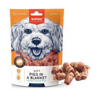 تشویقی سگ ونپی PIGS IN A BLANKET مرغ و اردک و گوشت خوک 100 گرم