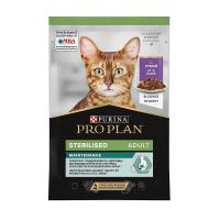 پوچ گربه عقیمشده پروپلن Purina Pro Plan – طعم اردک در سس 85 گرم