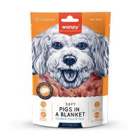 تشویقی سگ ونپی با گوشت خوک و مرغ 100 گرم