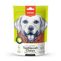 تشویقی دنتال سگ ونپی Wanpy با طعم گوشت گاو 100 گرم