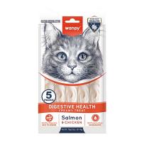 بستنی گربه ونپی گوارش حساس با طعم سالمون و مرغ 5 عددی