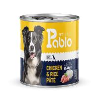 کنسرو الترا پریمیوم سگ پابلو طعم مرغ و برنج