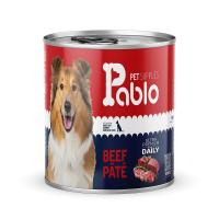 کنسرو الترا پریمیوم سگ پابلو طعم گوشت گاو 800 گرم