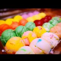 بستنی میوه ای دو اسکوپ