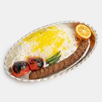 چلو کباب کوبیده 