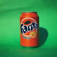 نوشابه قوطی فانتا پرتقالی