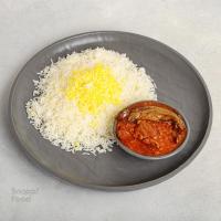 چلو خورشت قیمه بادمجان