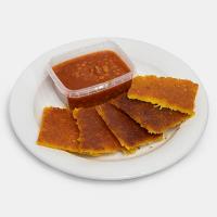 ته دیگ با خورشت قیمه (بدون گوشت)