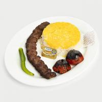 چلو کباب لقمه