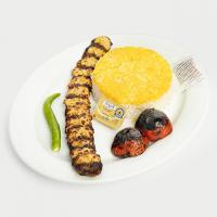 چلو کباب لقمه نگین دار