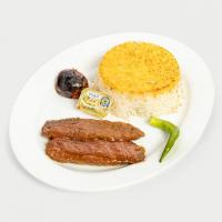 چلو کباب تابه ای