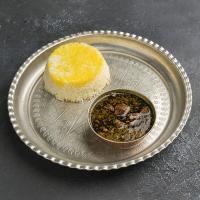 چلو خورشت قورمه سبزی