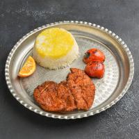 چلو شنیسل مرغ