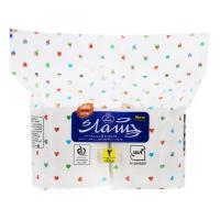 دستمال توالت سفید طرح قلب چشمک (2 رول)