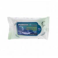 دستمال كاغذی مرطوب دست و صورت سايز 21x15 cm پنبه ریز (1 بسته)