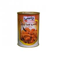 کنسرو خوراک لوبیا با قارچ چاشنی (500 گرم)