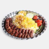 چلو کباب کوبیده معمولی