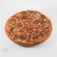 پیتزا آمریکایی پپرونی هالوپینو
