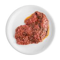 استیک راسته گوساله باربیکیو 500 گرم± 50 گرم