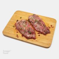 استیک گوساله با طعم باربیکیو