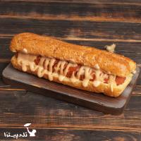 ساندویچ هاتداگ پنیر تنوری