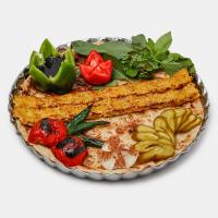 خوراک کباب کوبیده مرغ