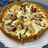 پیتزا چیکن اسپیناج آمریکایی