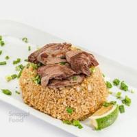 برنج سرخ شده بیف