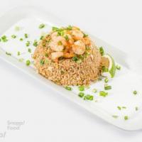 برنج سرخ شده میگو