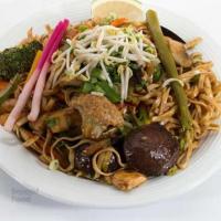 چیلی نودل ژاپنی سبزیجات