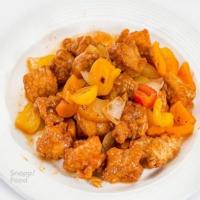 مرغ ترش و شیرین