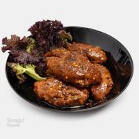 مرغ با سس چیلی قرمز