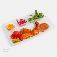 خوراک مرغ سرخ شده (ران)