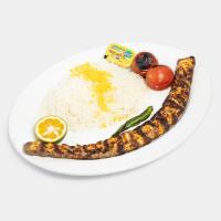 چلو کباب کوبیده نگین دار