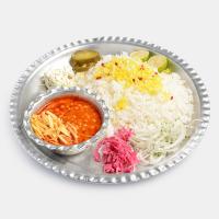 چلو خورشت قیمه سیب زمینی